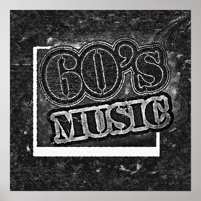 Póster Música de los años 60 - Poster (Frente)