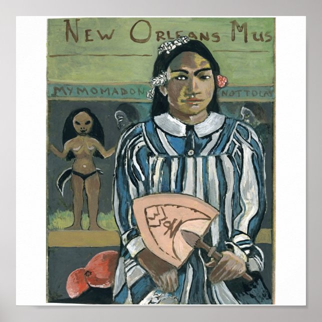 Póster Música de Nueva Orleans: Hincha de WWOZ (Frente)