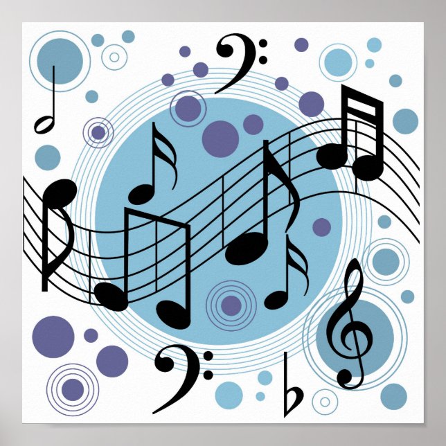 Póster música de saludo (Frente)