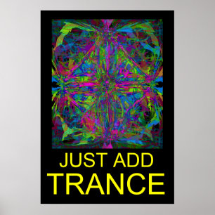Póster Música de trance