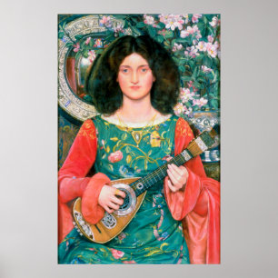 Póster Música decorativa Kate Bunce Melody CC1230