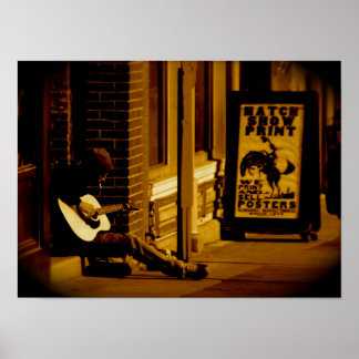 Póster Música en Broadway