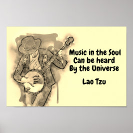 Póster Música en el Poster Soul