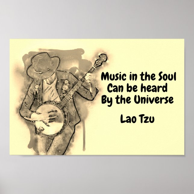 Póster Música en el Poster Soul (Frente)