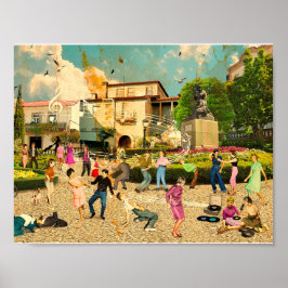 Póster Música no Jardim (Viseu. Portugal)