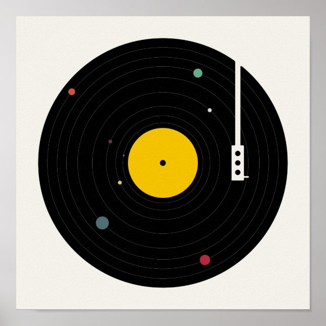 Póster Música por todas partes | Florent Bodart (Frente)