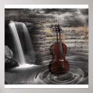 Póster Música real