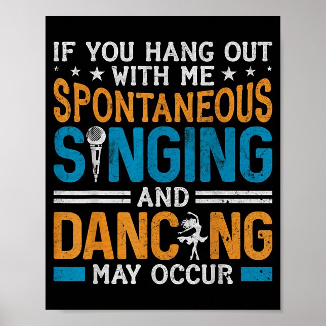 Póster Musical Theatre Nerds Theater Geek Drama Lover Act (Frente)