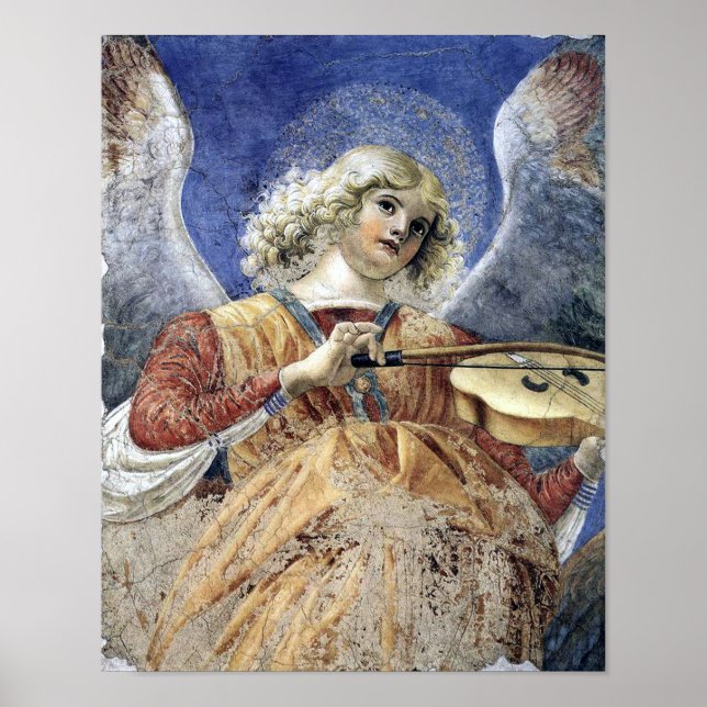 Póster Músico Ángel de Melozzo da Forli (Frente)