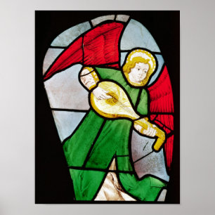 Póster Músico del ángel