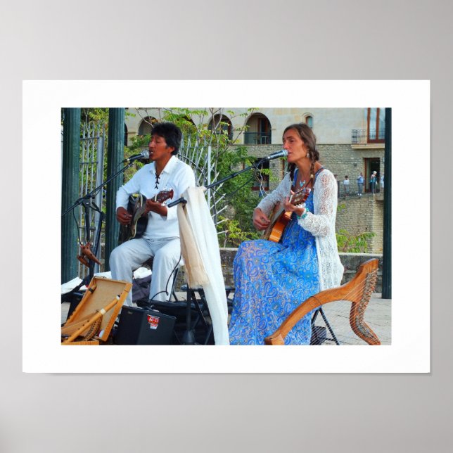 Póster Músicos de España (Frente)