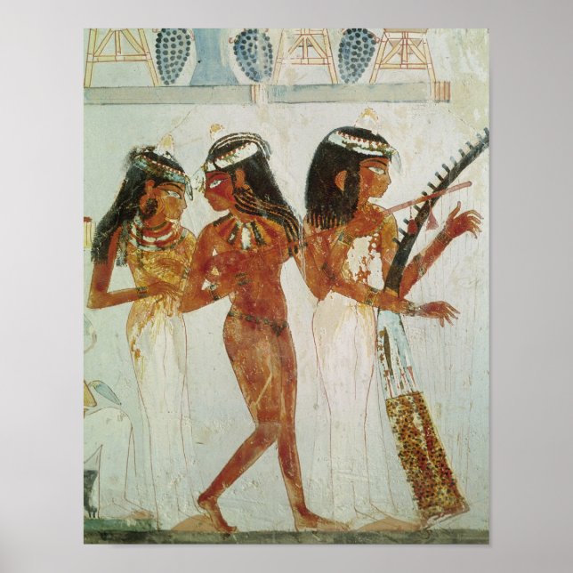 Póster Músicos y una bailarina (Frente)
