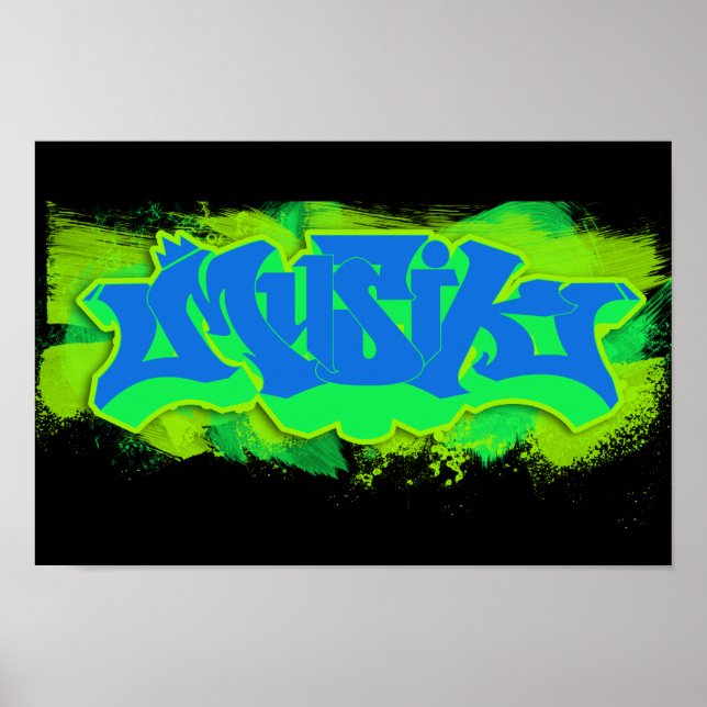 Póster Musik Bright 1 (Frente)