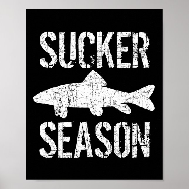 Póster Musky Fishing Sucason (Frente)