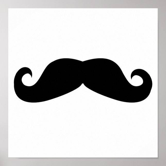 Póster Mustache (Frente)