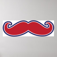 Mustache - Rojo, Blanco y Azul