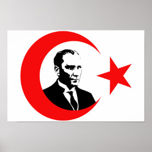 Póster Mustafa Kemal Ataturk