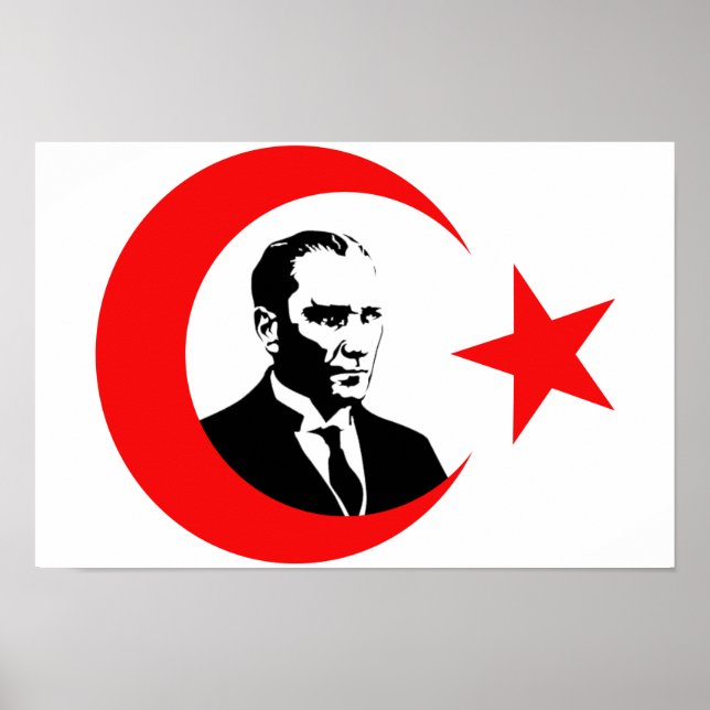 Póster Mustafa Kemal Ataturk (Frente)