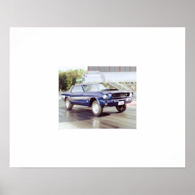 Póster Mustang 1966 (Frente)