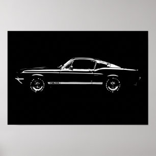 Póster Mustang car