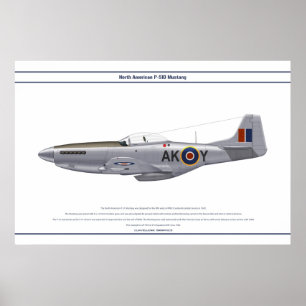 Póster Mustang GB 213 Sqn 1