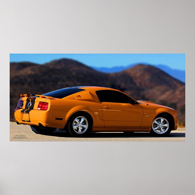 PÓSTER ¡MUSTANG GT! POSTER (Frente)
