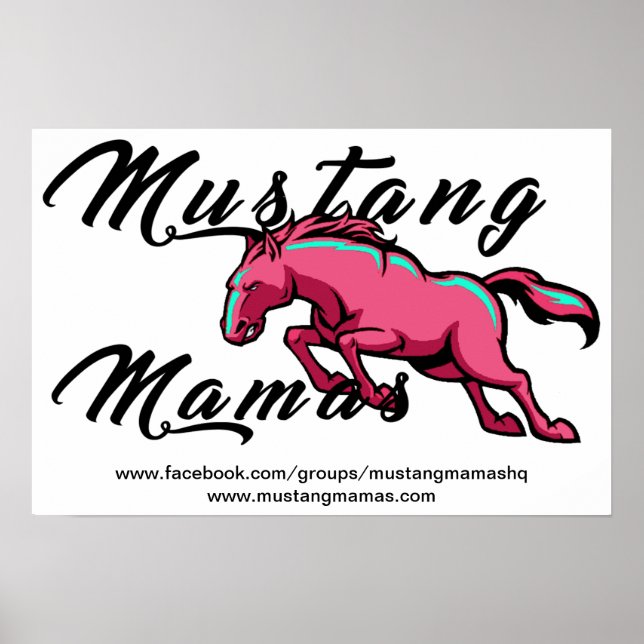 Póster Mustang Mamas Poster (Frente)