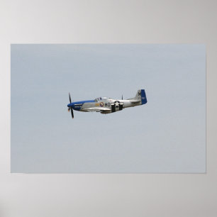 Póster Mustango P-51