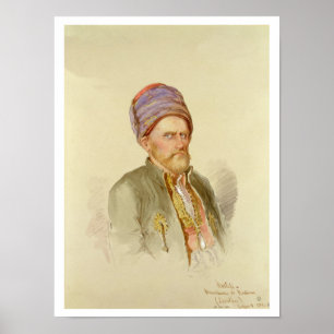 Póster Mustapha - musulmán de Batum, c.1852