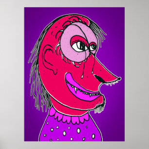 Póster Mutant Harlequin