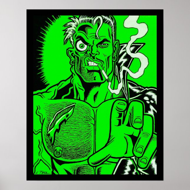 Póster Mutant Muscleman (Frente)