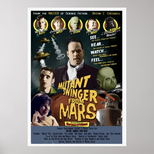 Póster Mutant Swinger from Mars One Sheet STYLE A (Frente)