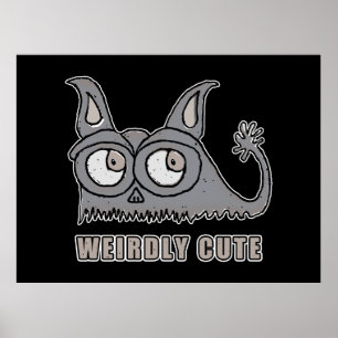 Póster Mutante de gato cósmico