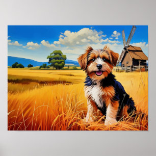 Póster Mutt en carrera