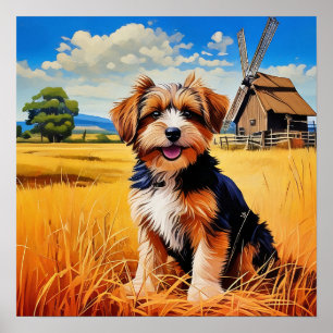 Póster Mutt en carrera