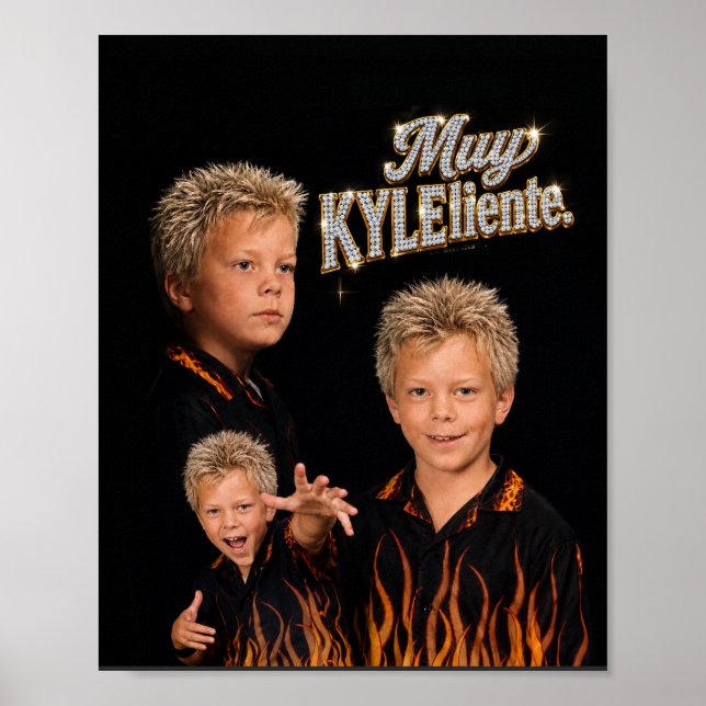 Póster Muy Kyleiente Lata Koozie (Frente)