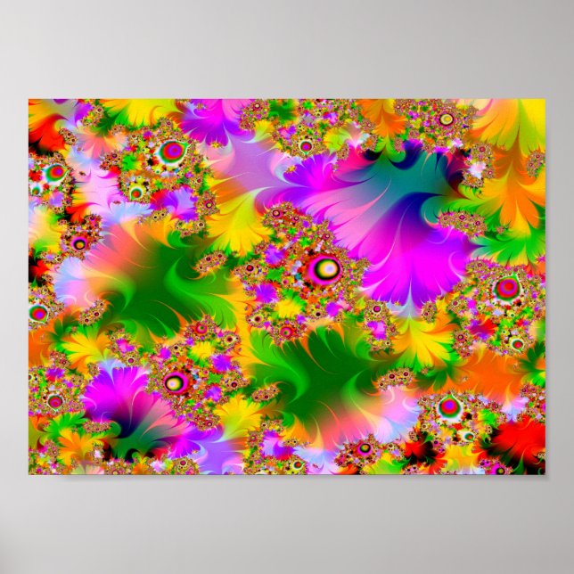 Póster Muy psicodélico (Frente)