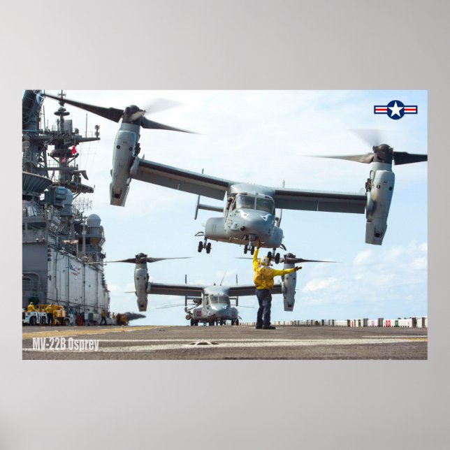PÓSTER MV-22B OSPREY (Frente)
