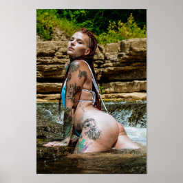 Póster MVR Waterfall Look back