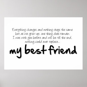 Póster My best friend