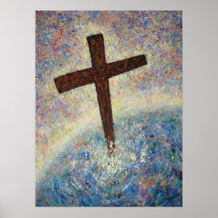 Póster My Cross (Original Oil Painting)