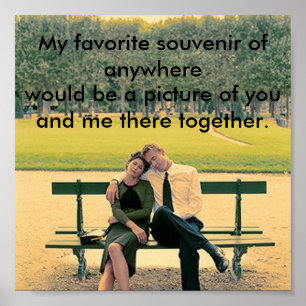 Póster My favorite souvenir