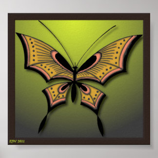 Póster My Green Butterfly