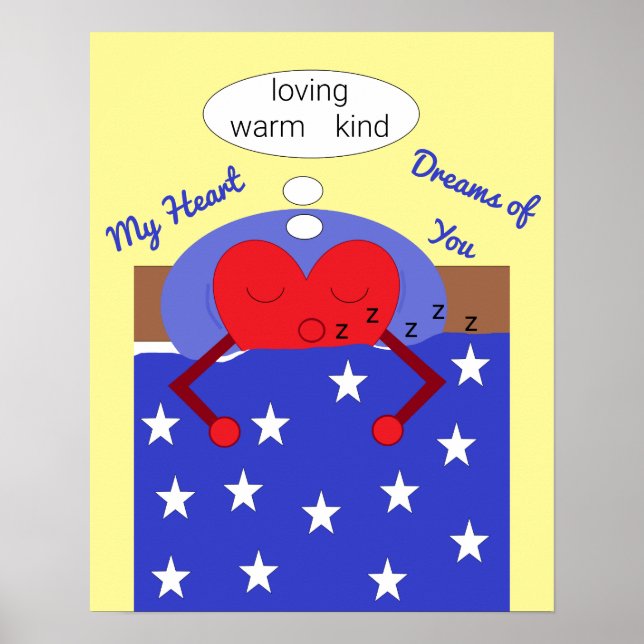 Póster My Heart Dreams of You: (Frente)