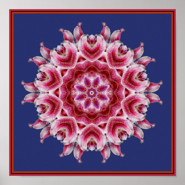 Póster My Heartsong's Colors Mandala Poster (Frente)