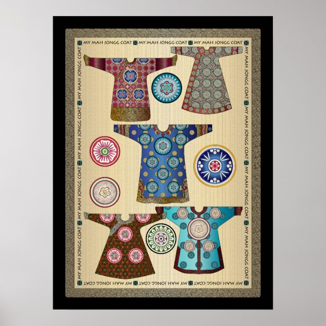 Póster My Mah Jongg Coat 05: Poster 18"x24" (Frente)