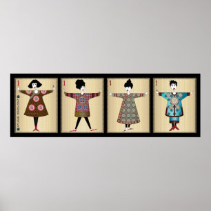 Póster My Mah Jongg Coat 06: Poster 36"x12"