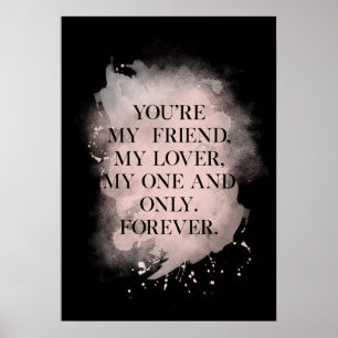 Póster My one and only