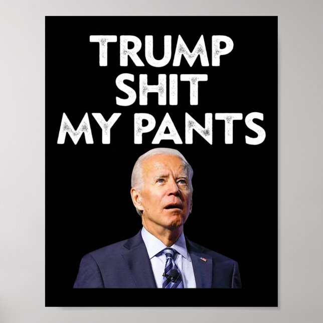 Póster My Pants Joe Biden President (Frente)