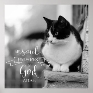 Póster My Soul Encuentra Descanso - Ps 62:1